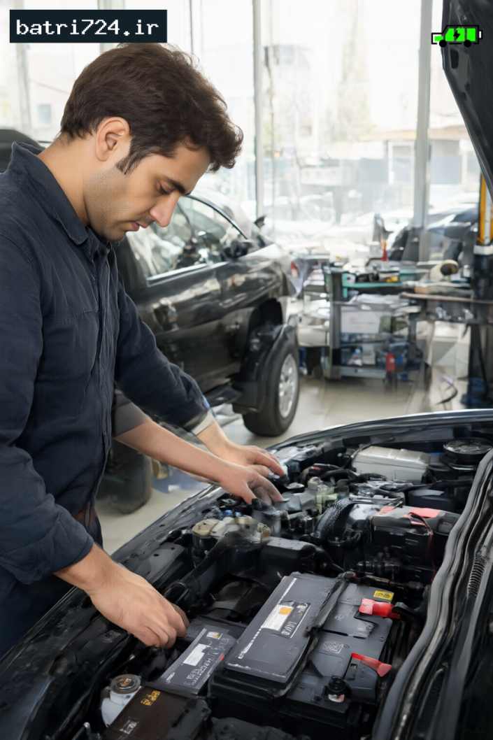 خدمات تعمیر و نصب باطری